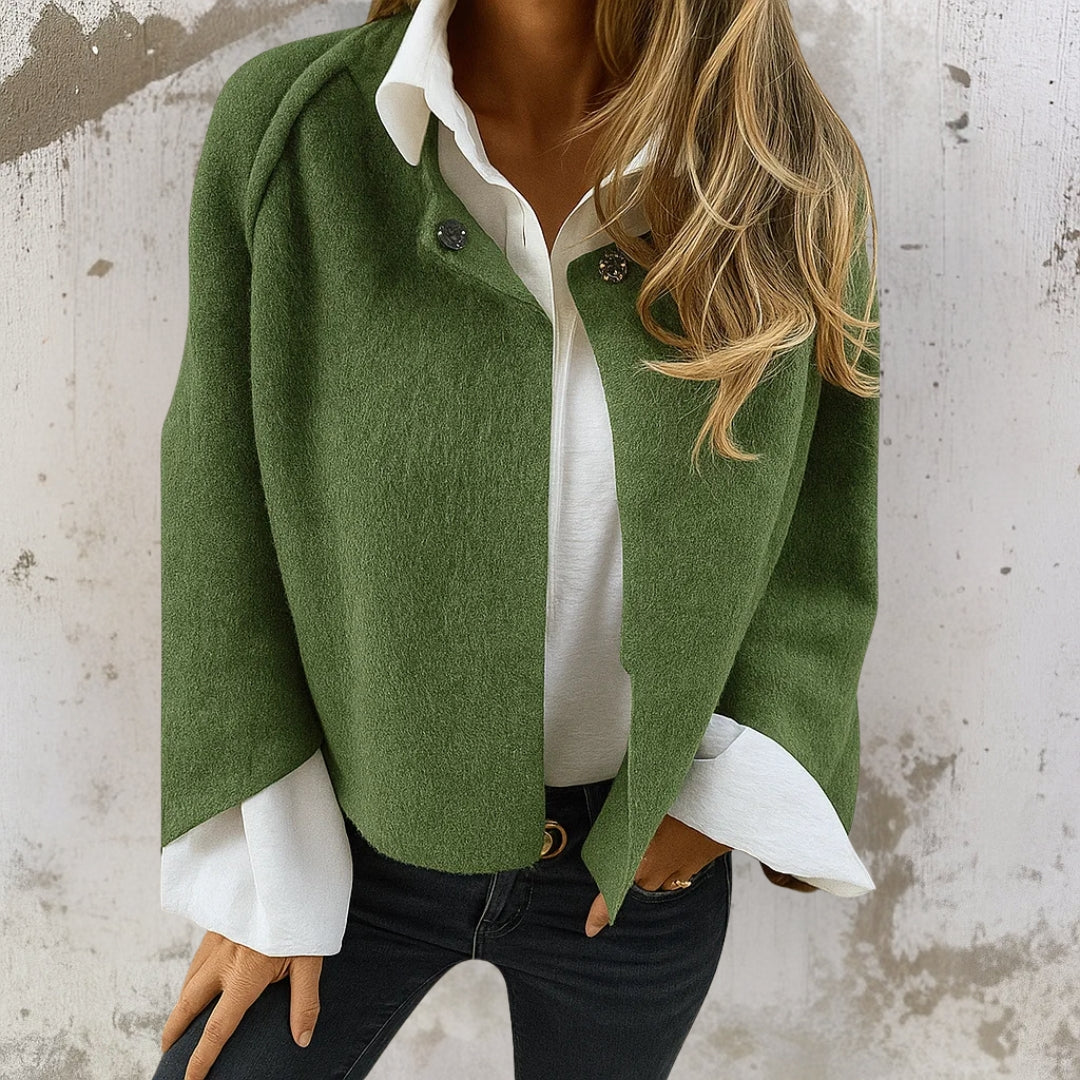 MIRELLA | ELEGANT DRAPED CARDIGAN