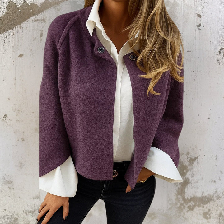 MIRELLA | ELEGANT DRAPED CARDIGAN