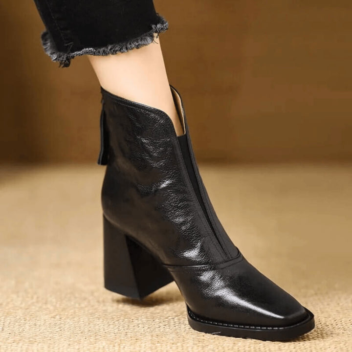 VIVIEN | ELEGANT HEELED ANKLE BOOTS