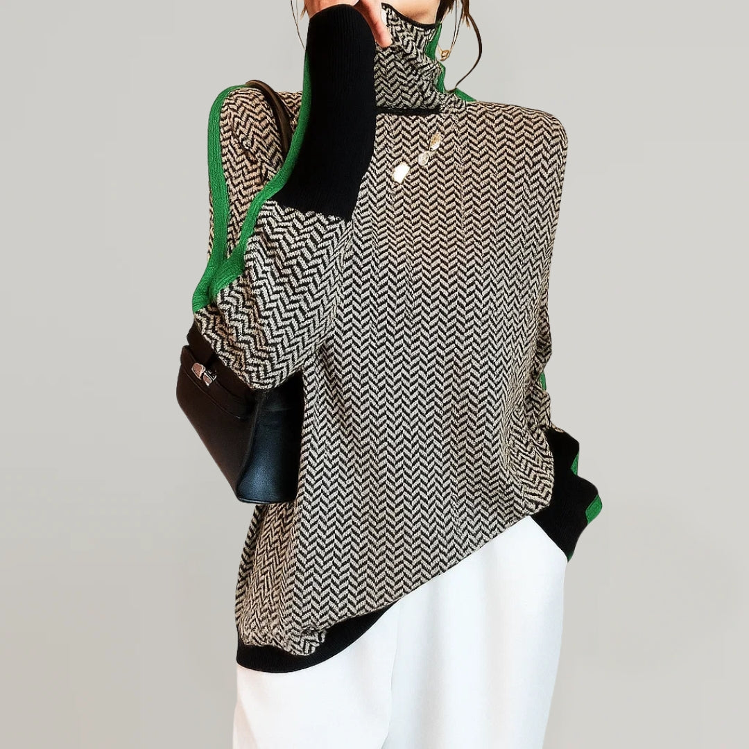 SIERRA | WARM HIGH-NECK SWEATER