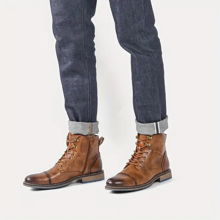 HARVEY | STYLISH COMBAT BOOTS
