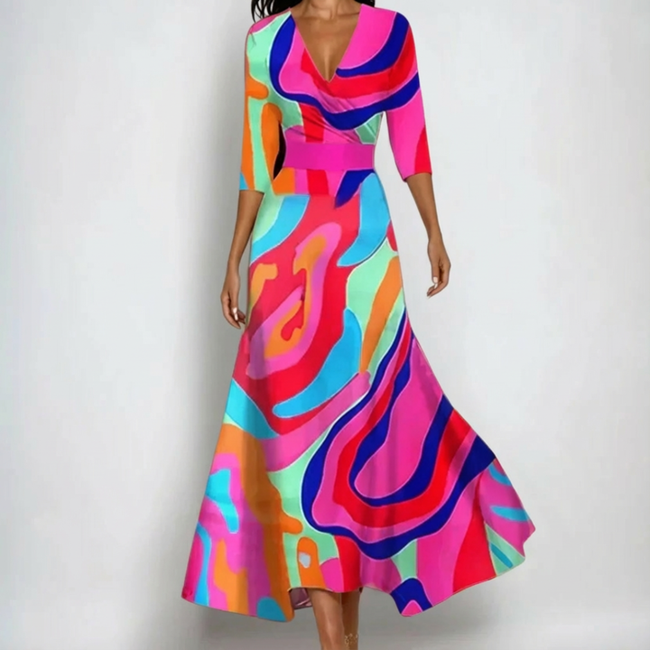 MALLORY | LUXURY FLORAL DRESS