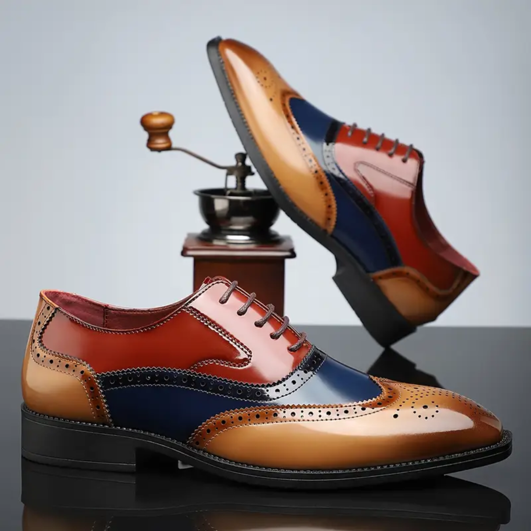 EDMUND | COLOURBLOCK ORTHOPAEDIC BROGUES