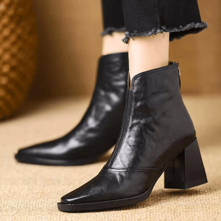 VIVIEN | ELEGANT HEELED ANKLE BOOTS