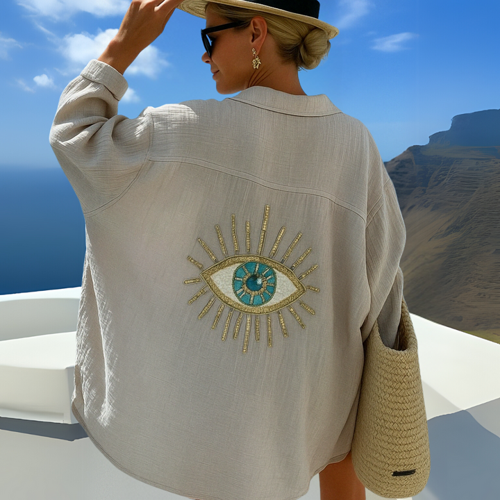 SYBIL | IBIZA STYLE CASUAL BLOUSE