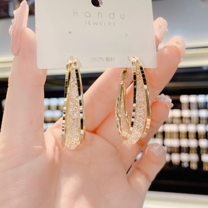 EILEEN | OVAL EARRINGS
