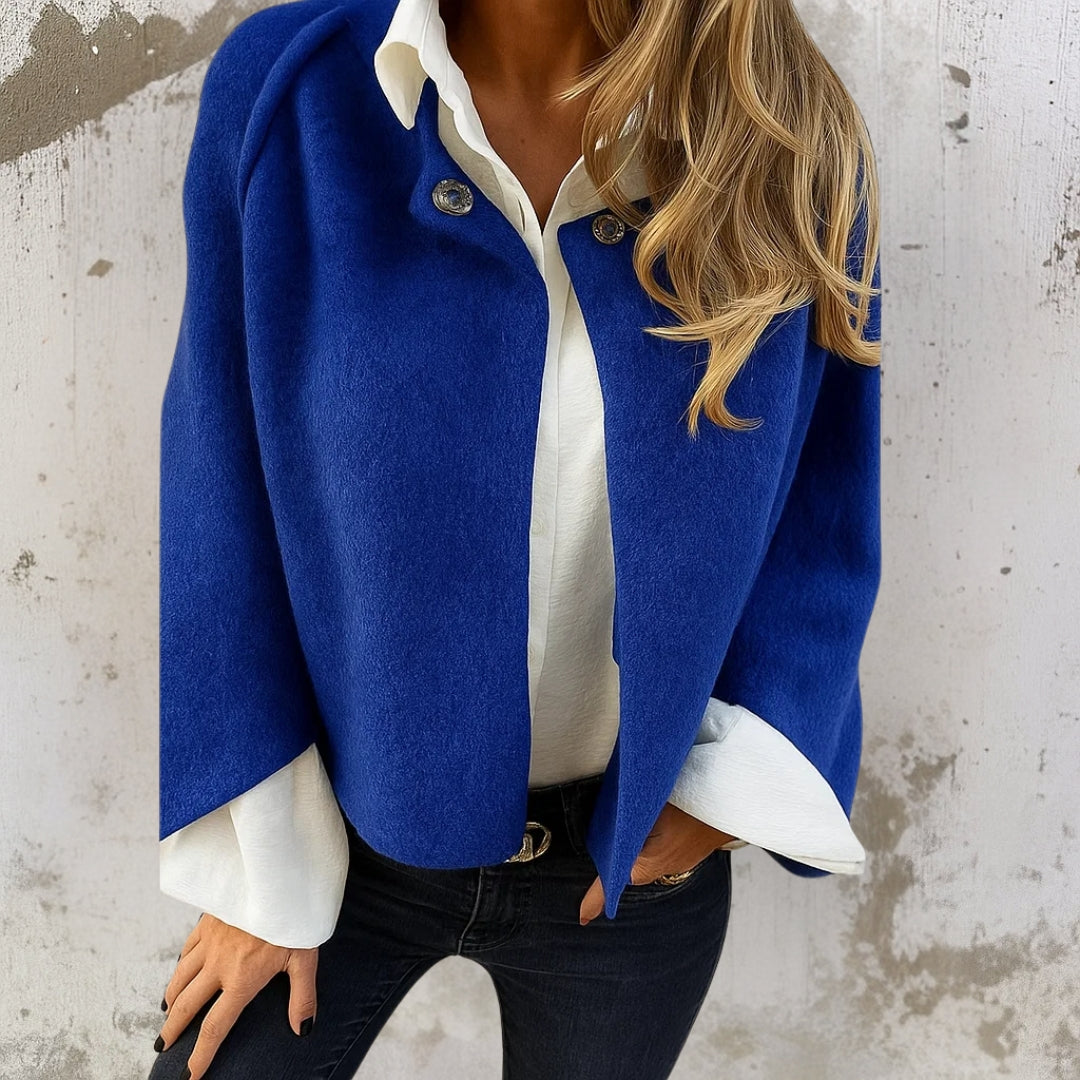 MIRELLA | ELEGANT DRAPED CARDIGAN