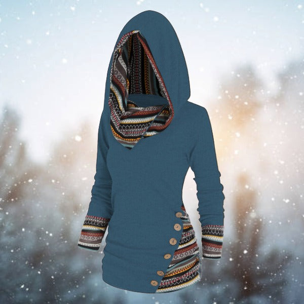 ROWENA | TRIBAL HOODIE