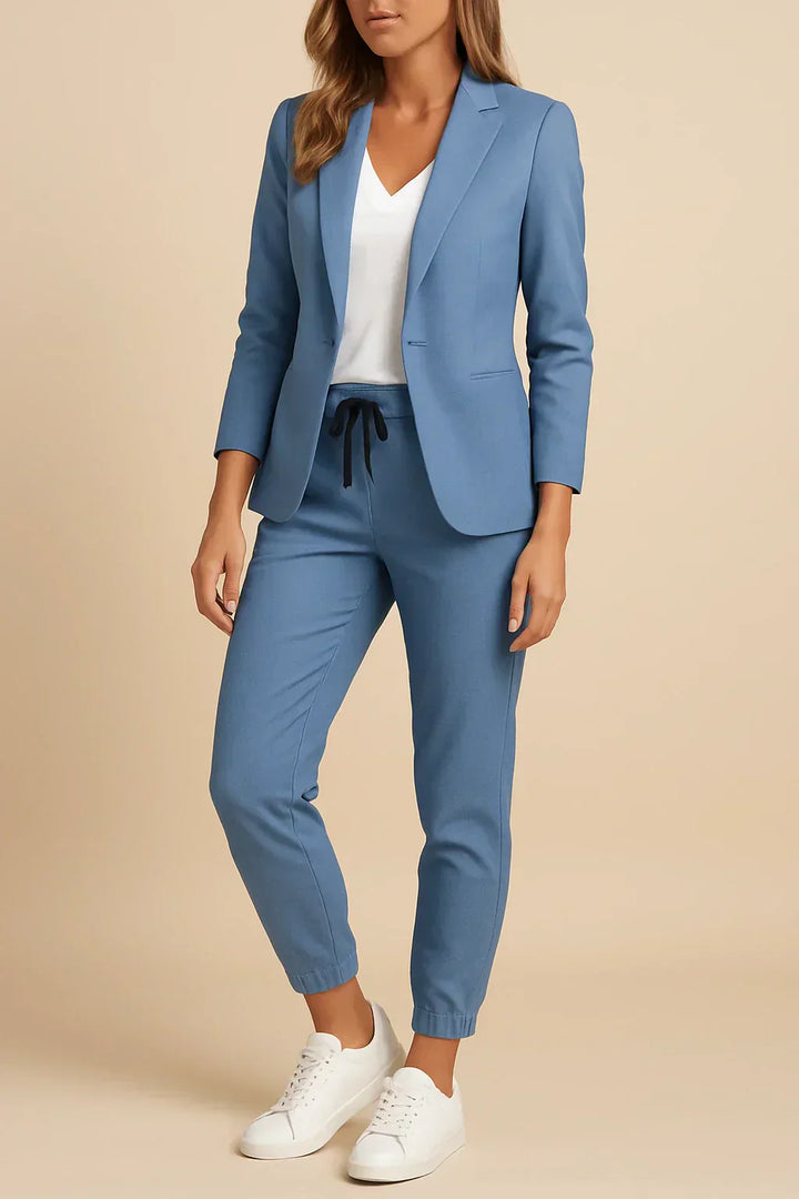 YVONNE | TAILORED BLAZER AND JOGGER SET