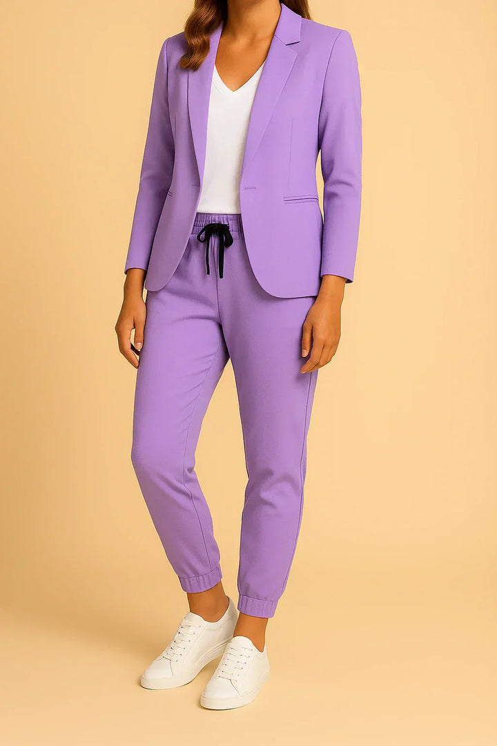 YVONNE | TAILORED BLAZER AND JOGGER SET