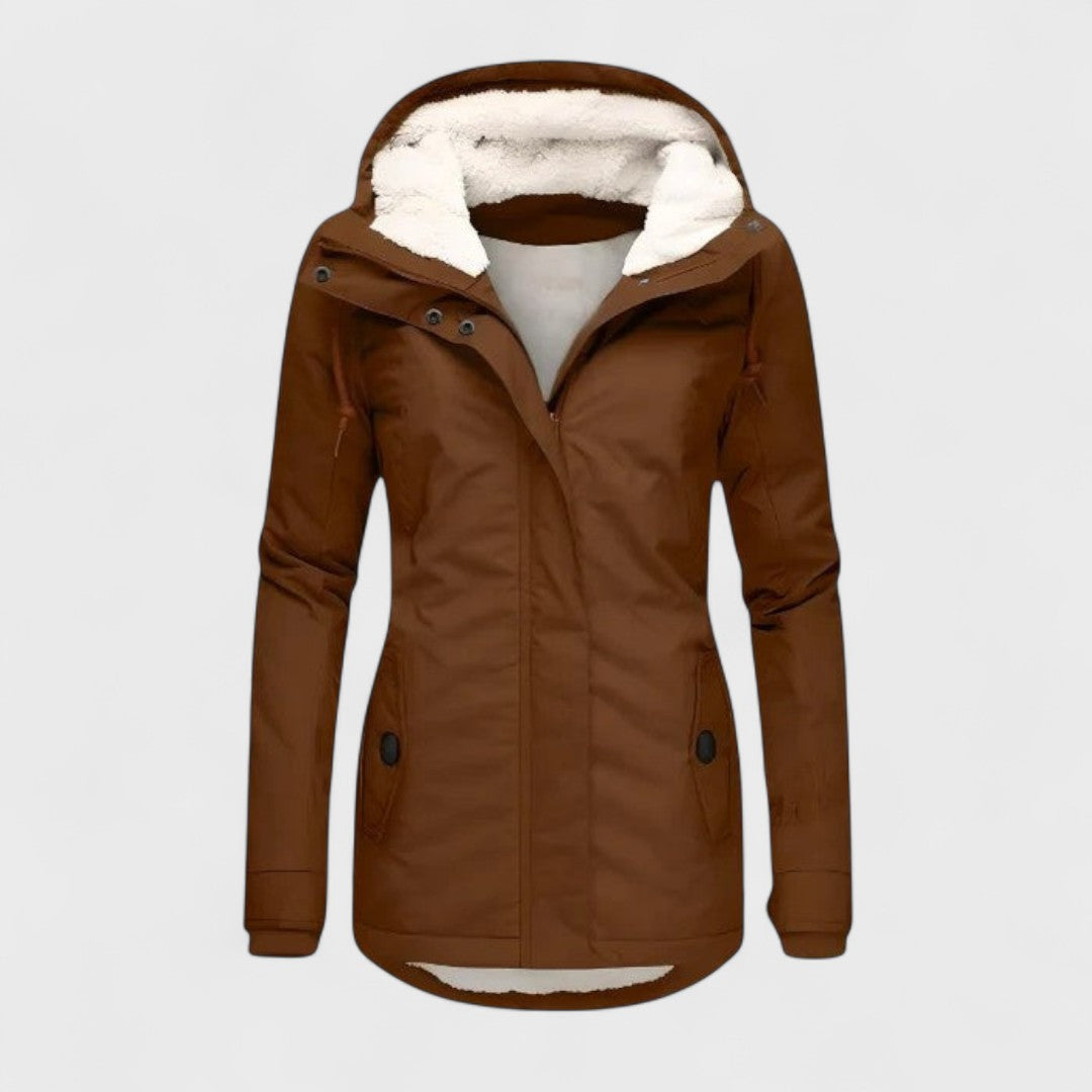 ROSEMARY | WARM WATERPROOF HOODED WINTER COAT
