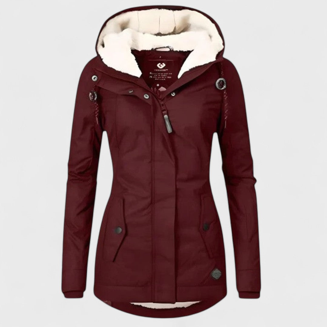 ROSEMARY | WARM WATERPROOF HOODED WINTER COAT