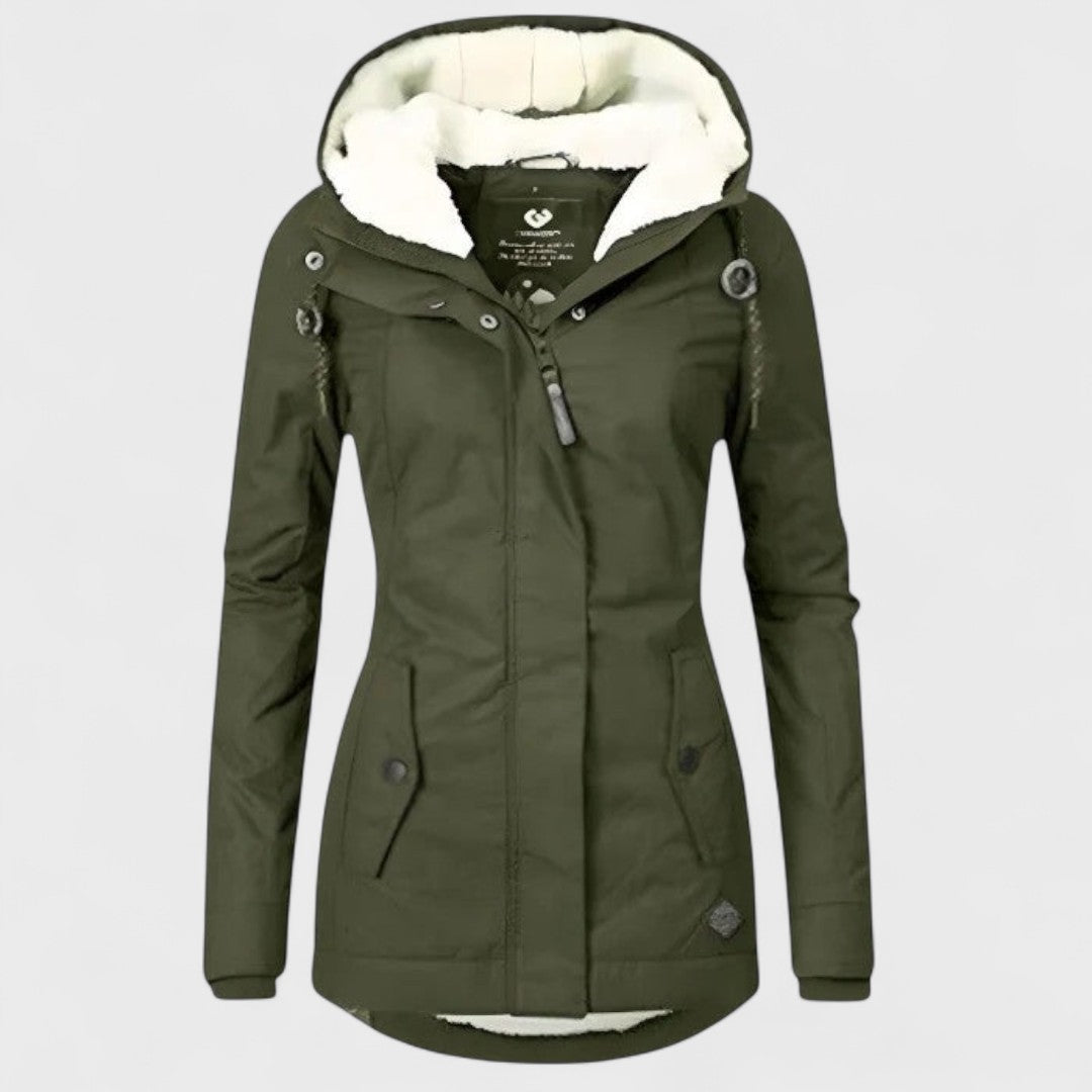 ROSEMARY | WARM WATERPROOF HOODED WINTER COAT