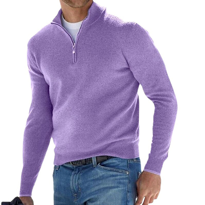 CALLUM | HALF-ZIP WINTER SWEATER