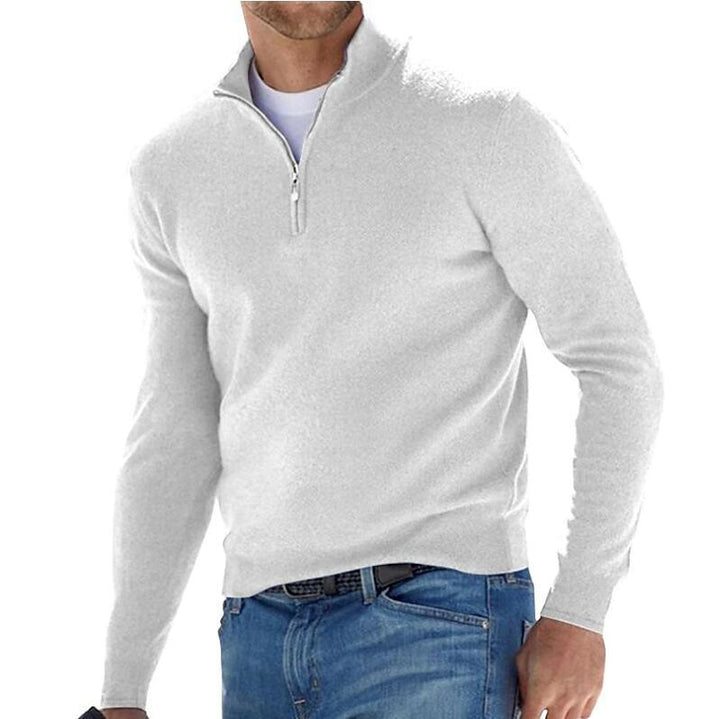 CALLUM | HALF-ZIP WINTER SWEATER