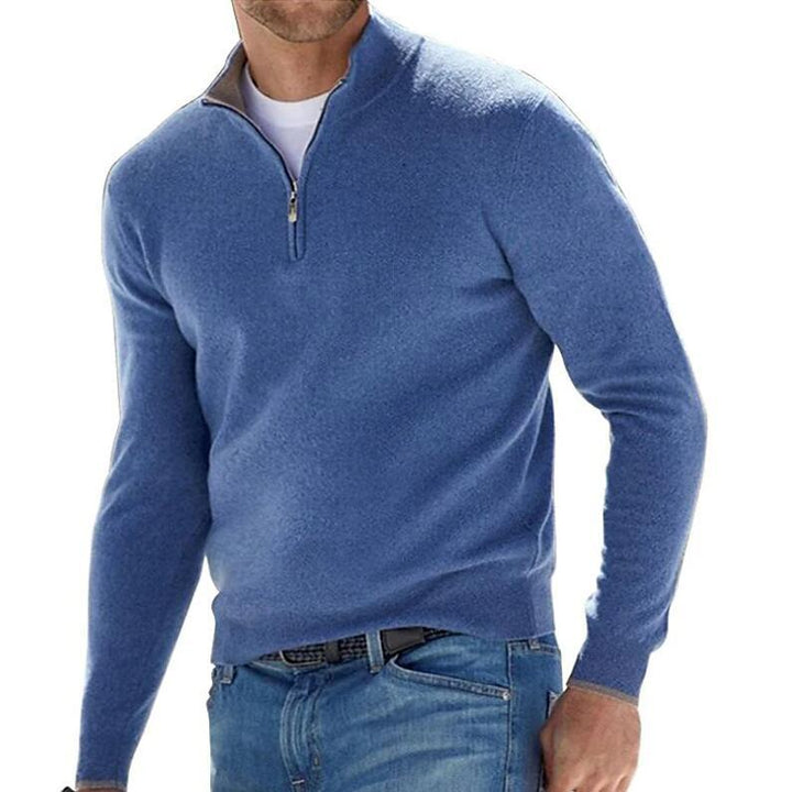 CALLUM | HALF-ZIP WINTER SWEATER