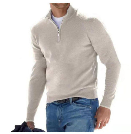 CALLUM | HALF-ZIP WINTER SWEATER