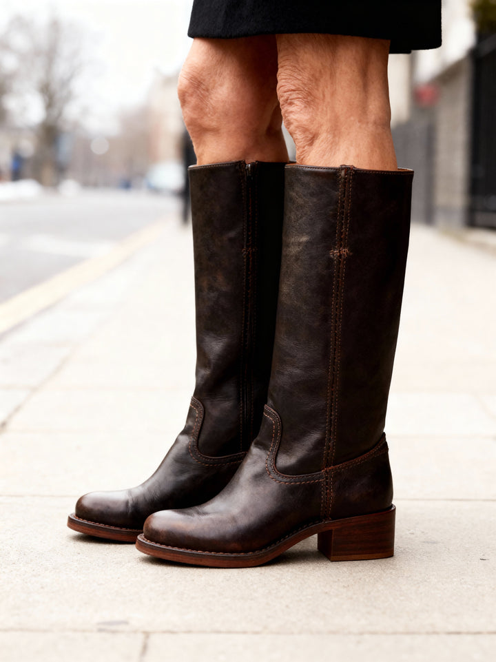  SOFIA | CLASSIC TALL LEATHER BOOTS