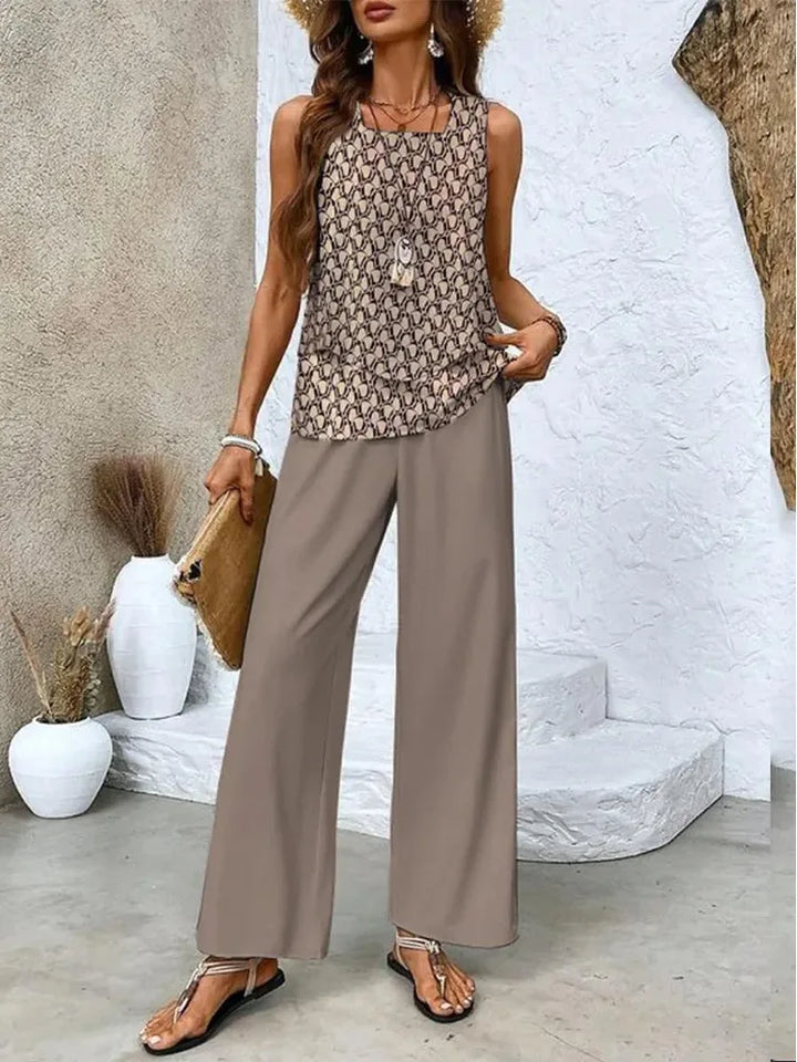 LOUISE | LIGHT ELEGANT TWO-PIECE SUMMER SUIT