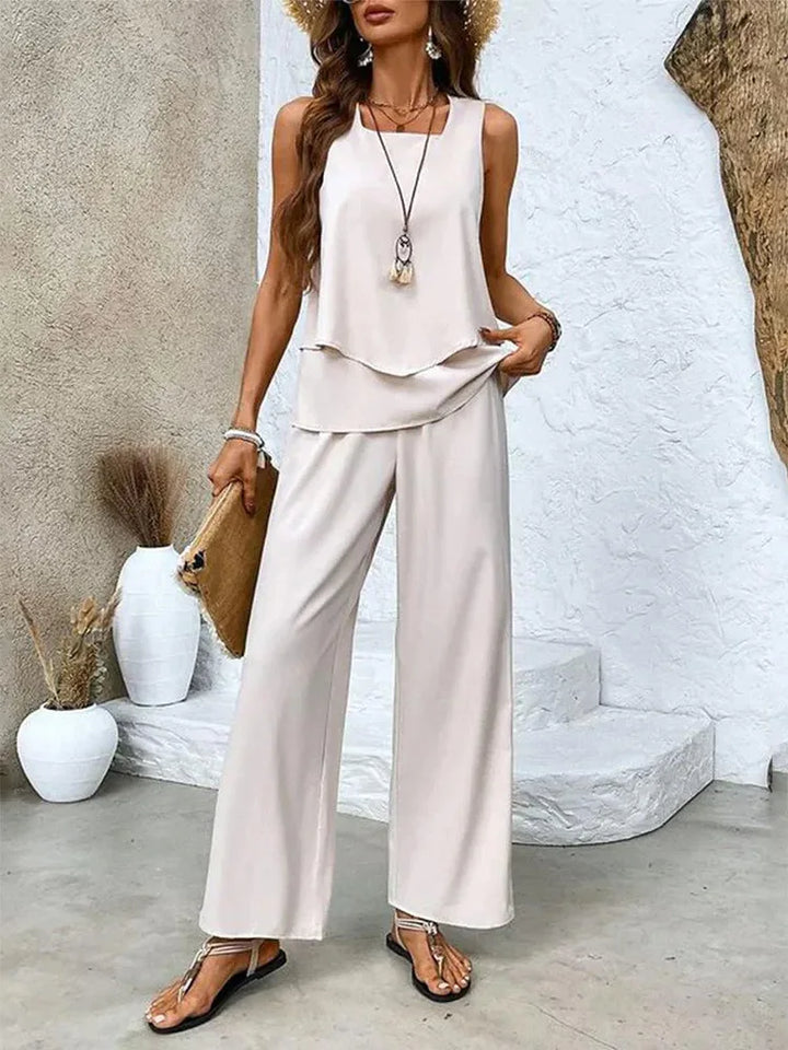 LOUISE | LIGHT ELEGANT TWO-PIECE SUMMER SUIT