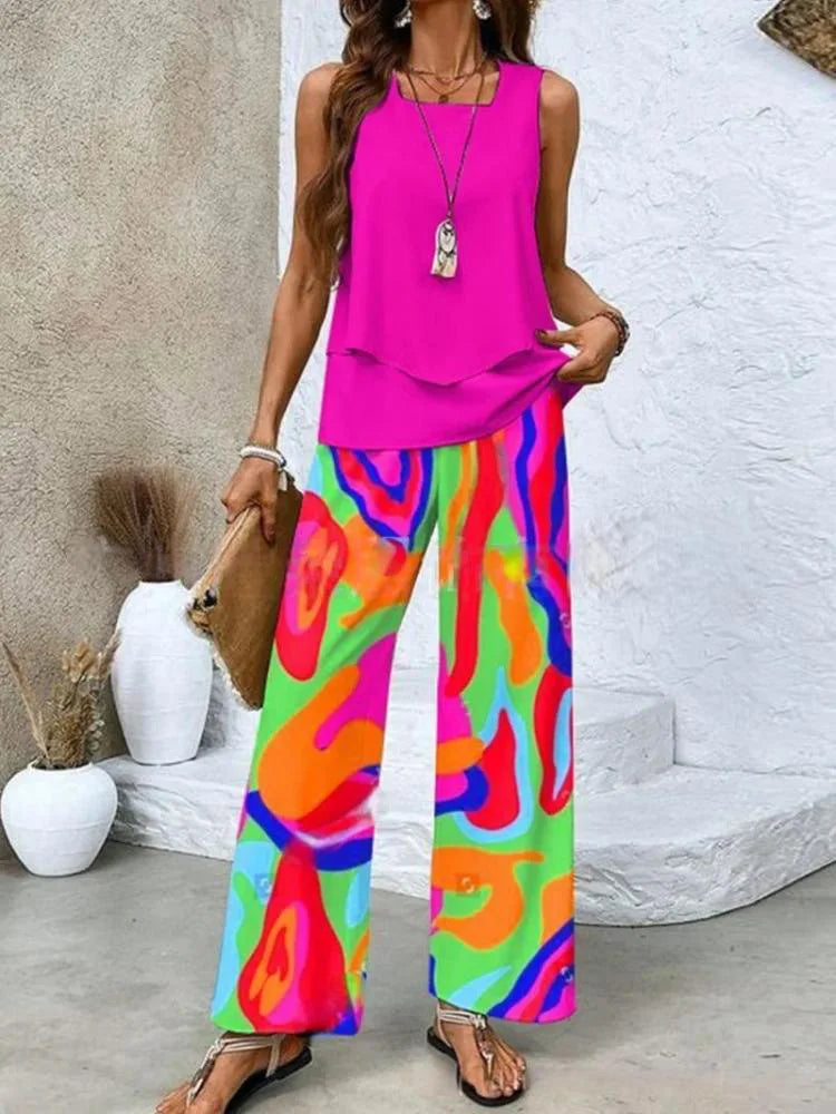LOUISE | LIGHT ELEGANT TWO-PIECE SUMMER SUIT