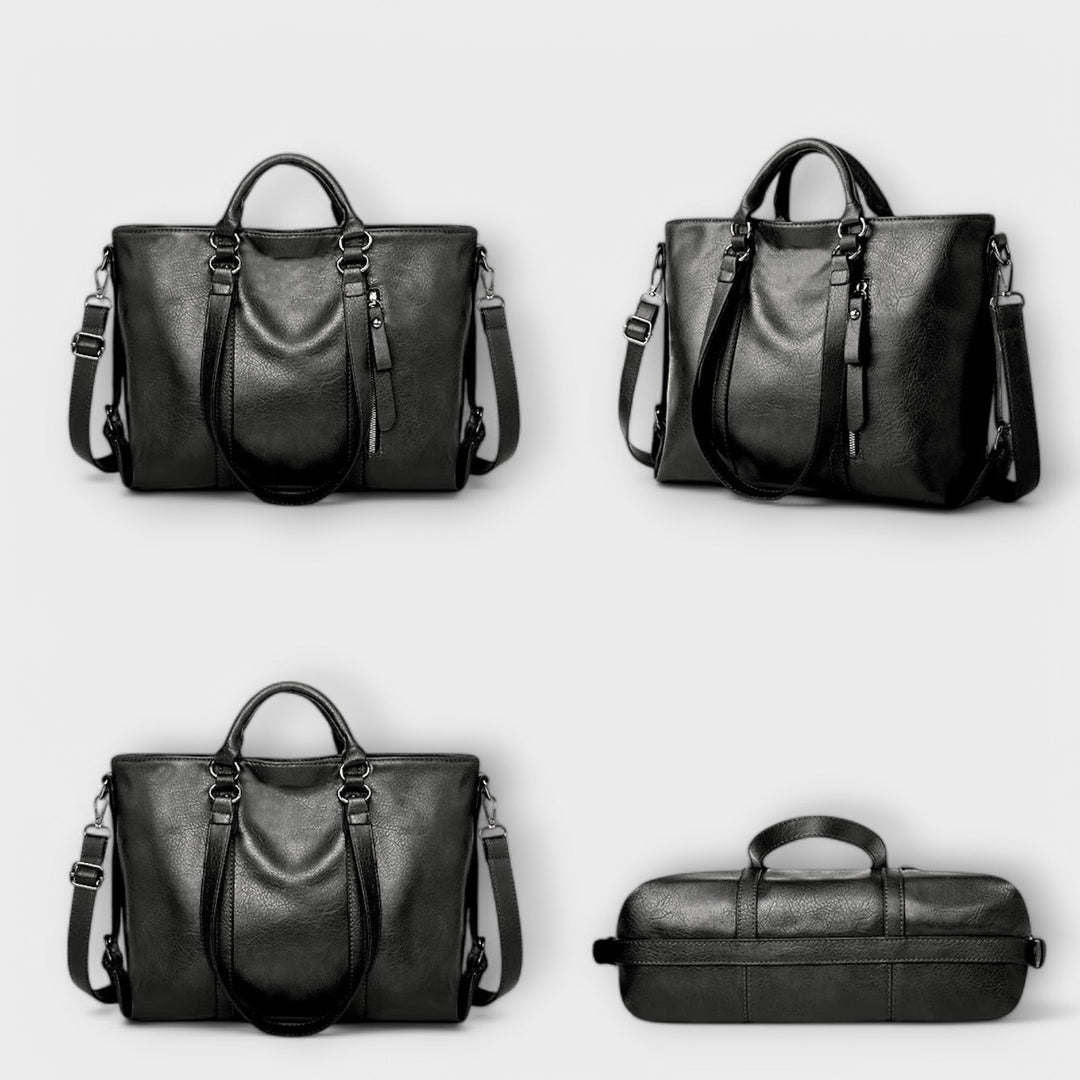 OLIVIA - LARGE LEATHER BAG