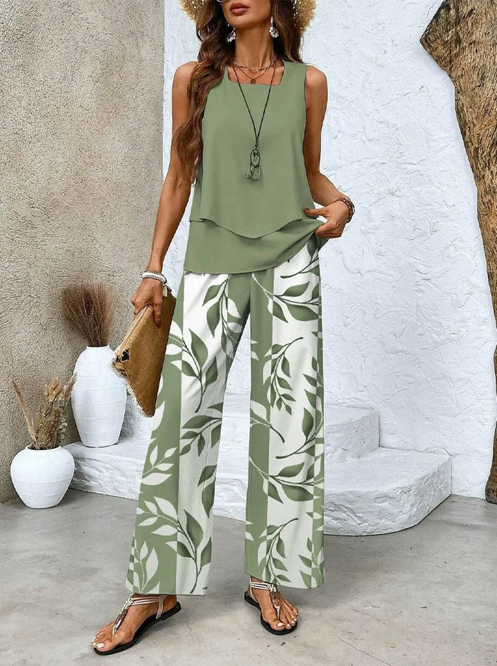 LOUISE | LIGHT ELEGANT TWO-PIECE SUMMER SUIT