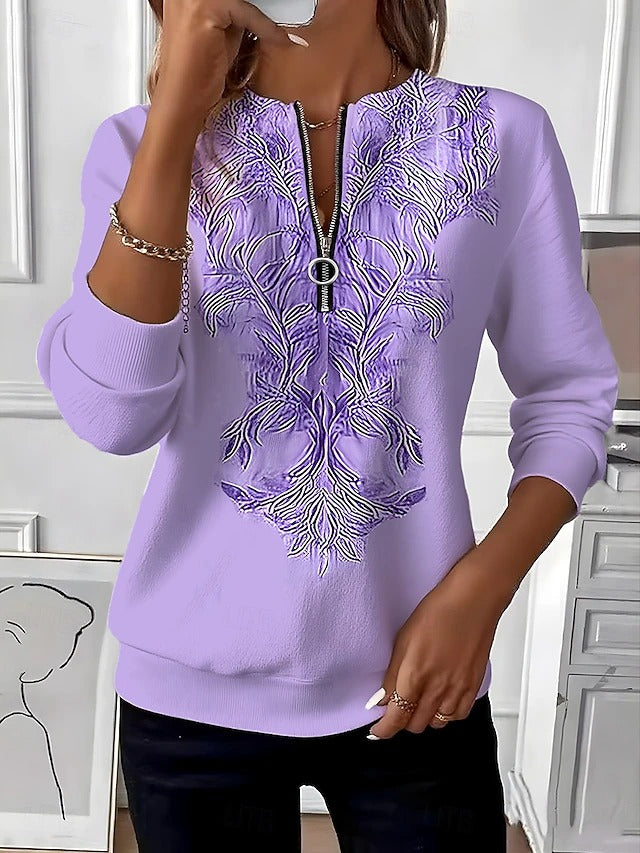 IMOGEN | COSY HALF-ZIP JUMPER