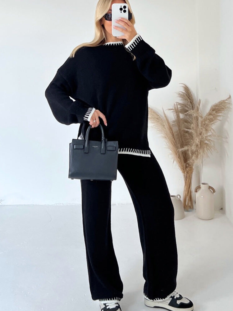 LILY | COZY CONTRAST KNIT CO-ORD