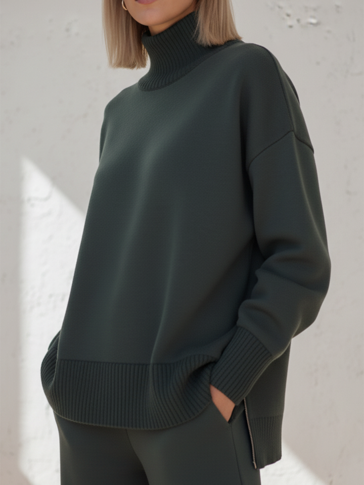 MATILDA | TOP STRAIGHT PANTS TWO-PIECE SET