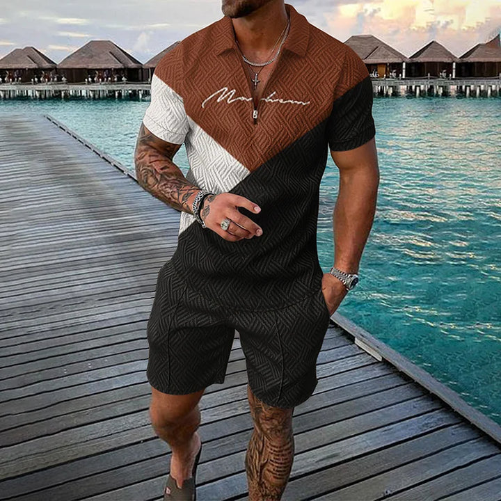 JONAS | VANGUARD POLOSHIRT & SHORTS SET