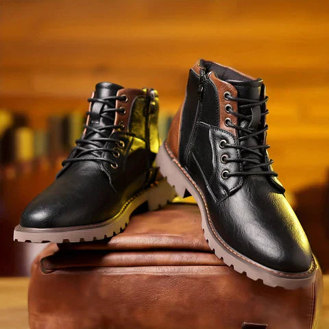 SIMON | DURABLE LACE-UP BOOTS