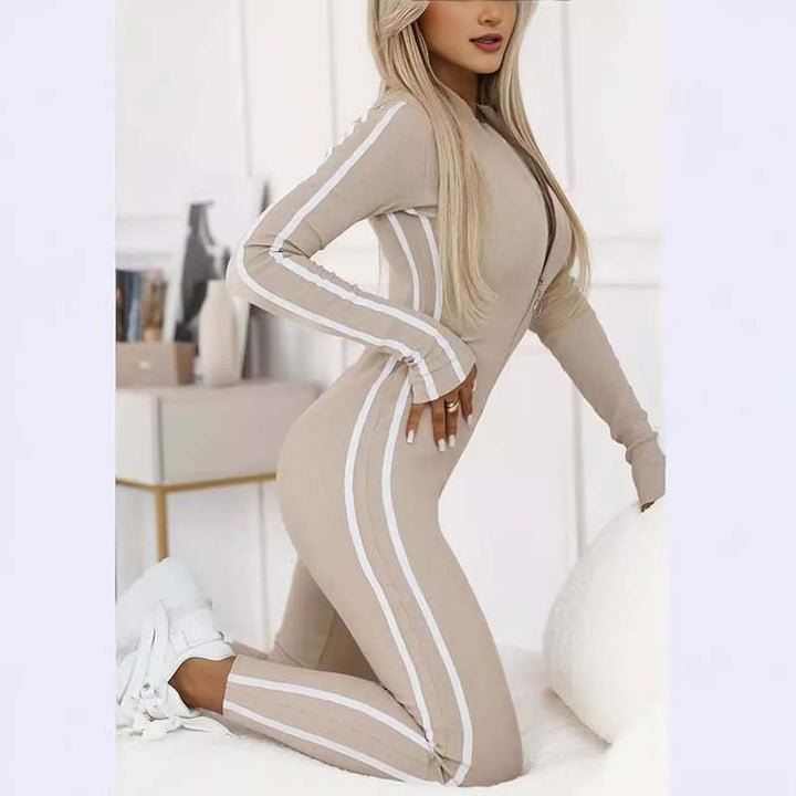 ARABELLA | LONG SLEEVE WITH SPORTY ZIPPER